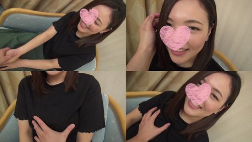 初撮影♥️顔出し受付嬢の生中出し、潮吹き懇願