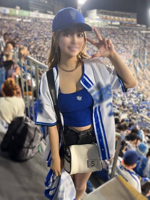 H-Cup Big Boobs Baseball Player Rika Creampied in Hotel After Game